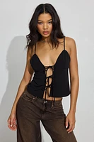 Tie Front Cami Top