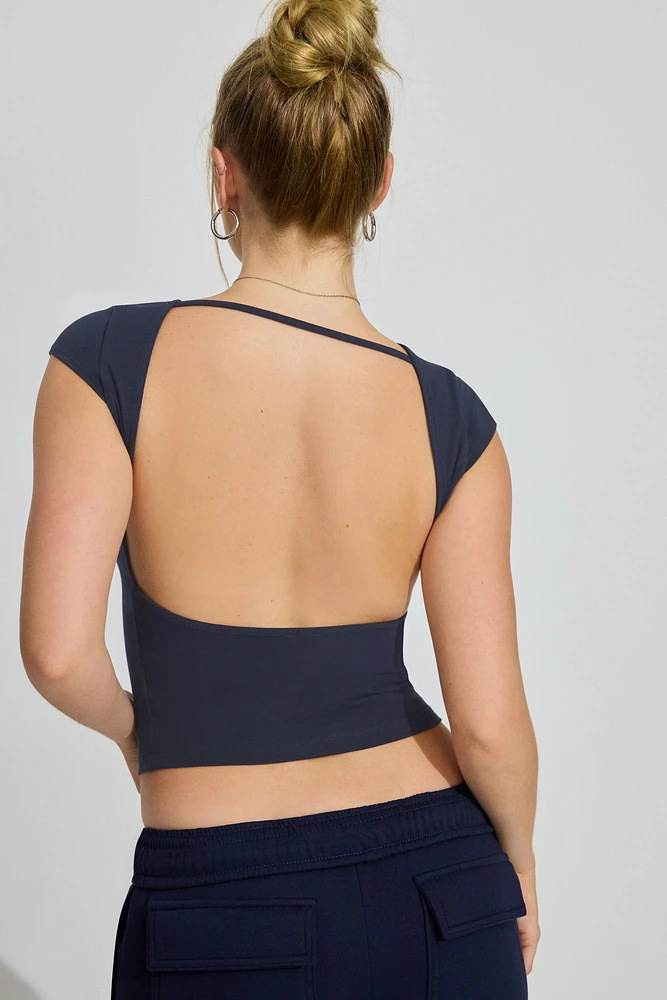 Talia Open Back T Shirt