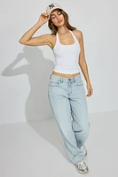 Sleek Halter Tank Top