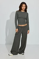 UltraFleece Super Wide Leg Sweatpants