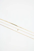 Set of 3 Classic Chain Necklace