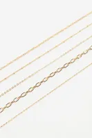 Set of 5 Classic Chains