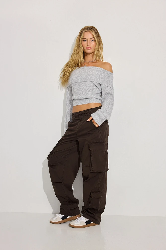 Pantalon cargo à jambe ballon Ashton