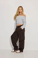 Pantalon cargo à jambe ballon Ashton