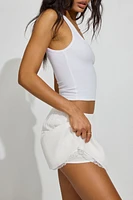 Tiered Mini Skirt