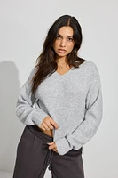 Cozy V Neck Sweater