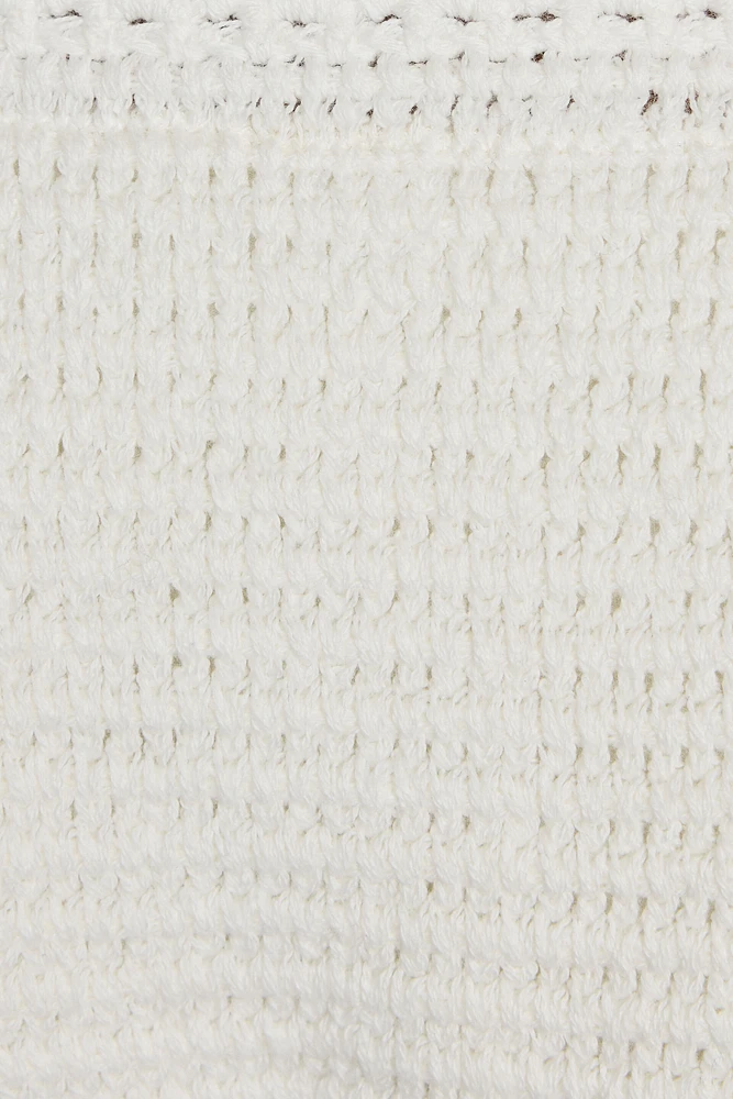 Bas de bikini brésilien crocheté à nouer