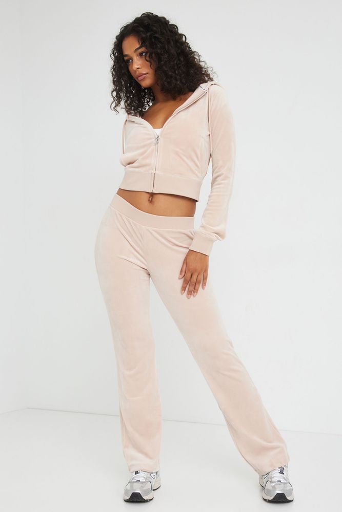 JUICY COUTURE OG Big Bling Velour Track Pants