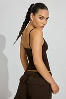 Sleek V-Neck Cami Top