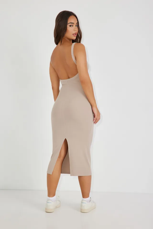 garage midi dress Naomi Low Back Midi Dress