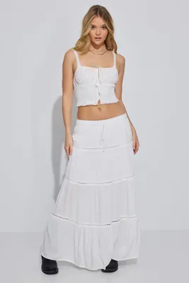 Jupe paysanne maxi Juliette
