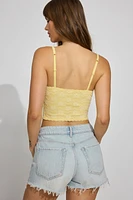 Lace Bustier Top
