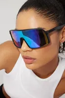 Oversized Racer Sunglasses