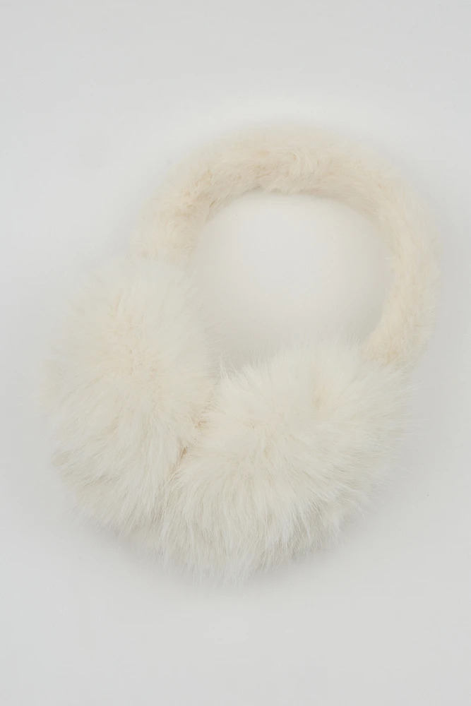 Allover Faux-Fur Earmuffs