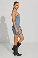 Denim Tube Dress