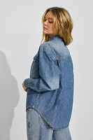 Denim Oversized Shirt