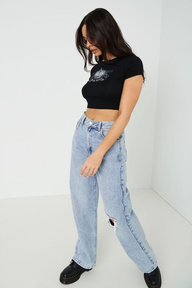 Garage Street Wide Leg Jean | Mall of 
