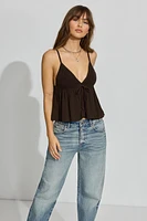 Mix Media Tank Top