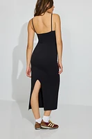 Sleek Scoop Cami Maxi Dress