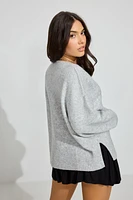 Cozy V Neck Sweater