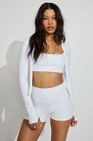 Active Long Sleeve Seamed Jacket