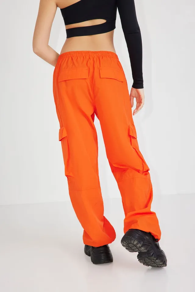 Cargo Parachute Pants - Orange – Salt & Pepper Boutique