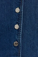 Denim Halter Vest