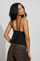 Tie Front Cami Top
