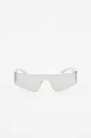 Rimless Futuristic Sunglasses