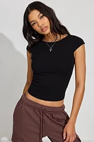 Talia Open Back T Shirt