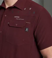 4-Way Stretch Tonal Short Sleeve Sport Shirt