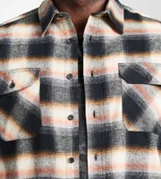 Plaid Flannel Long Sleeve Sport Shirt