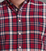 Plaid Oxford Long Sleeve Sport Shirt