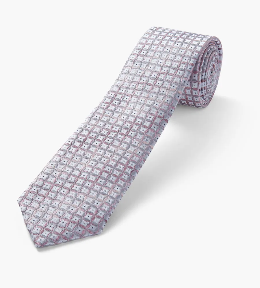 Geometric Print Tie