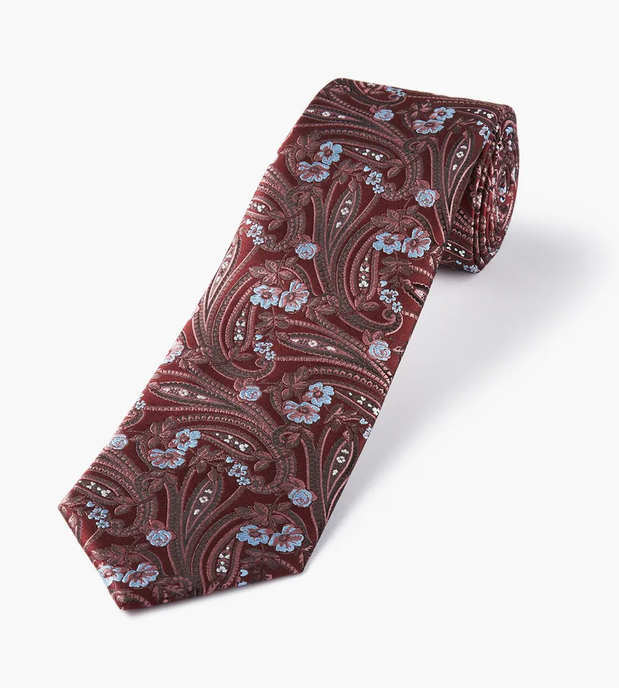 Paisley Floral Tie