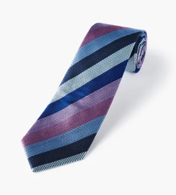 Herringbone Stripe Tie