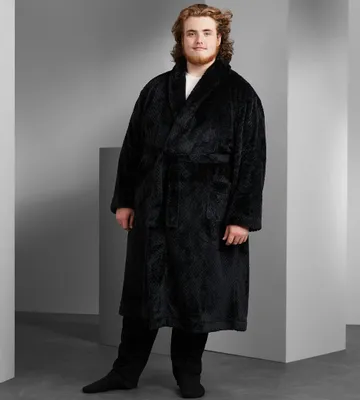 Tonal Plush Robe