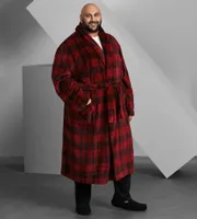 Plaid Plush Robe