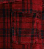 Plaid Plush Robe