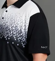 Active Gradient Pixel Print Polo