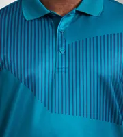 Vertical Striped Polo