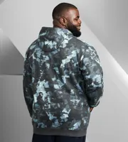 Camo All Over Print Hoodie