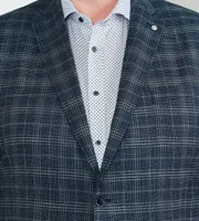 Modern Fit Check Woven Sport Jacket