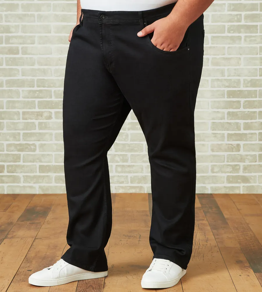 Straight Fit Five-Pocket Jeans