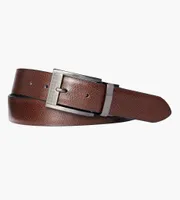 Pebble Grain Reversible Leather Belt