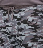 2-Piece Camo Print Pyjama Set