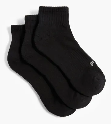 3-Pack Quarter-Length Performance Socks