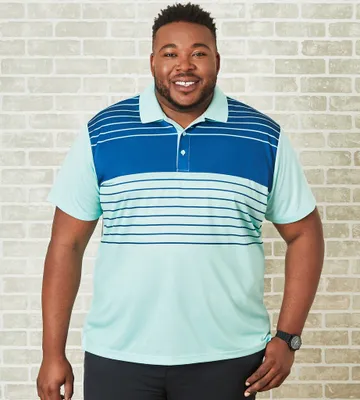 Active Striped Polo