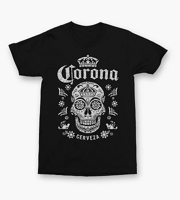 Corona Skull Graphic Tee