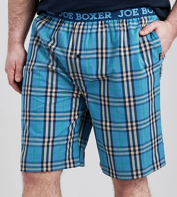 Poplin Plaid Jam Shorts